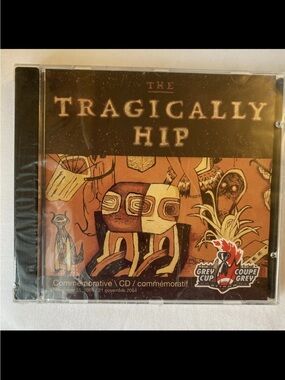 Rare Sealed The Tragically Hip 2004 Grey Cup Commemorative CD